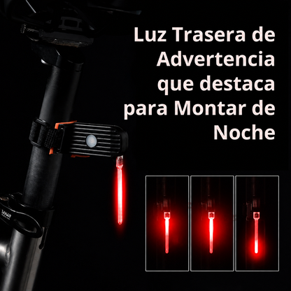 Luz trasera con iluminación en cascada